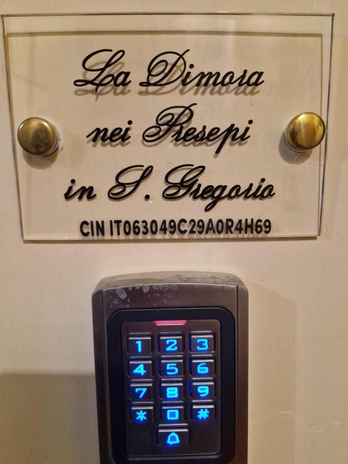 Ferienwohnung La Dimora Nei Presepi In San Gregorio Neapel Exterior foto